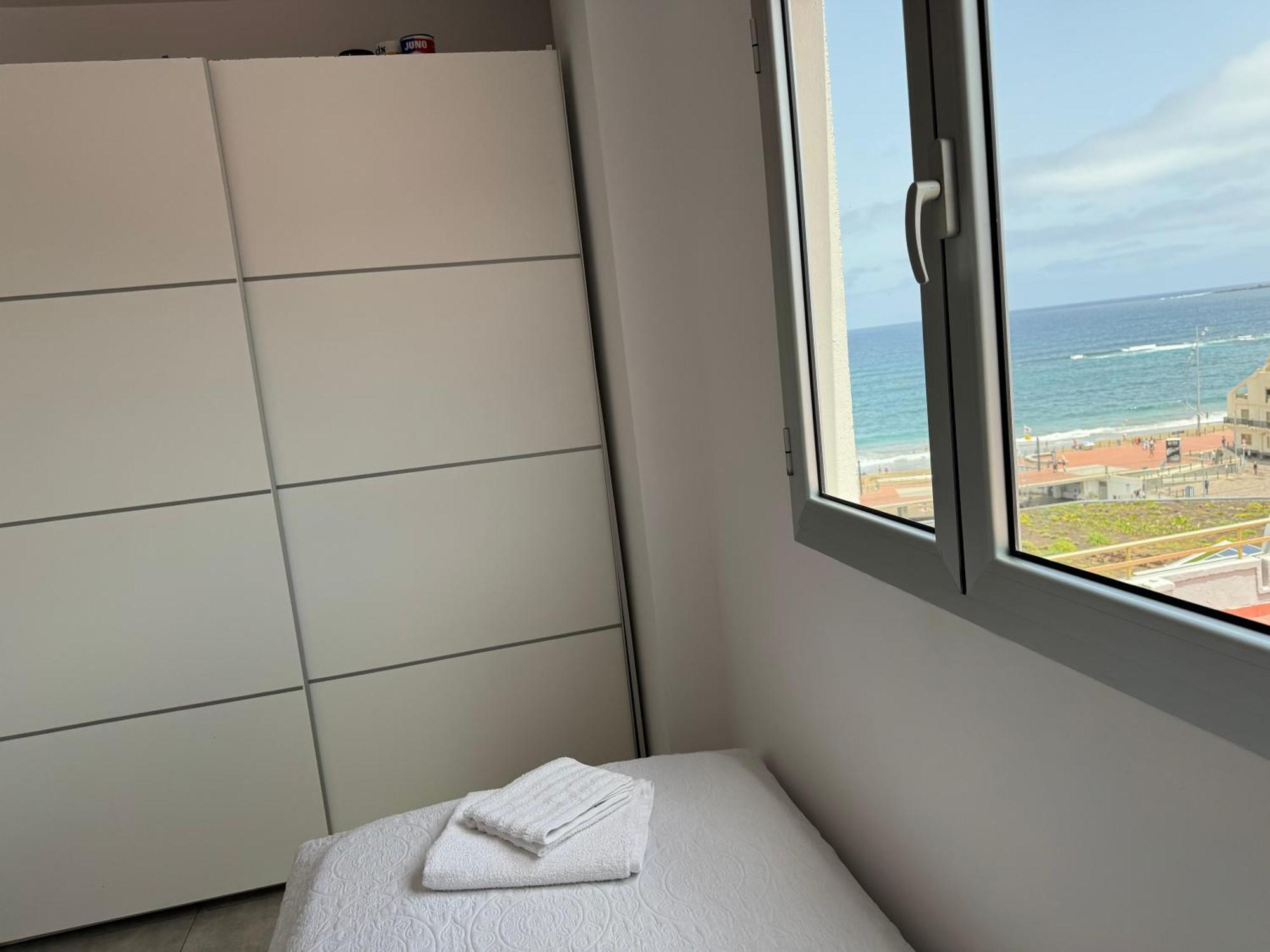 Vistas Mar Playa Las Canteras Primera Linea Wifi Las Palmas de Gran Canaria Exterior foto